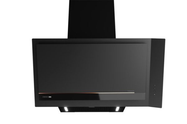 Вытяжка Teka Infinity DVI 88-G1 EOS Matt Black 112930056 цвет чёрный, 80х81х40.9 см