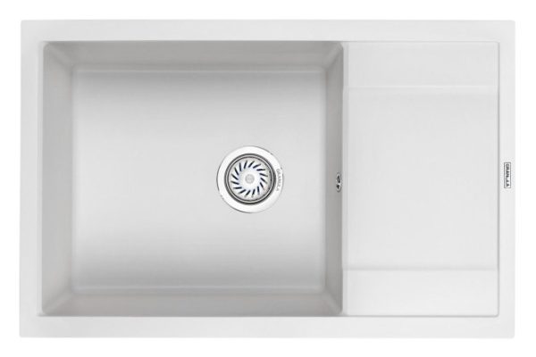 Мойка врезная с крылом GRANULA 7805 78х50х20 см