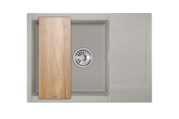 Мойка врезная GRANULA Estetica 7003 с крылом 70х50х22 см