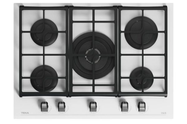 Газовая варочная панель Teka Urban GZC 75330 XBC white marble, белый 70 см