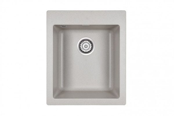 Мойка врезная PAULMARK Leer PM104249-GR 41.5х49х19.5 см