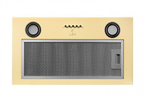 Вытяжка LEX GS BLOC P 600 цвет слоновая кость, 52х27х29 см