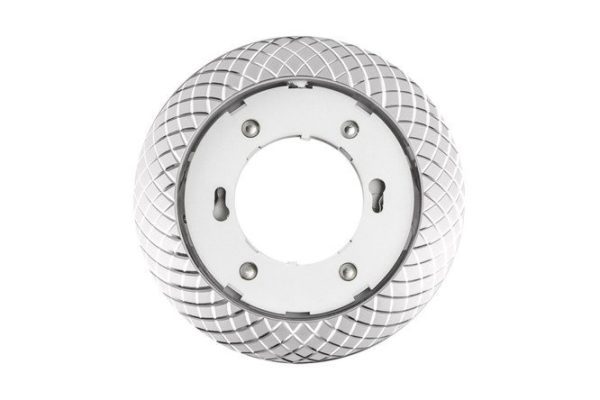 Светильник встраиваемый JAZZWAY AL34-Chrome PGX53d 11x3.8x11 см, GX53
