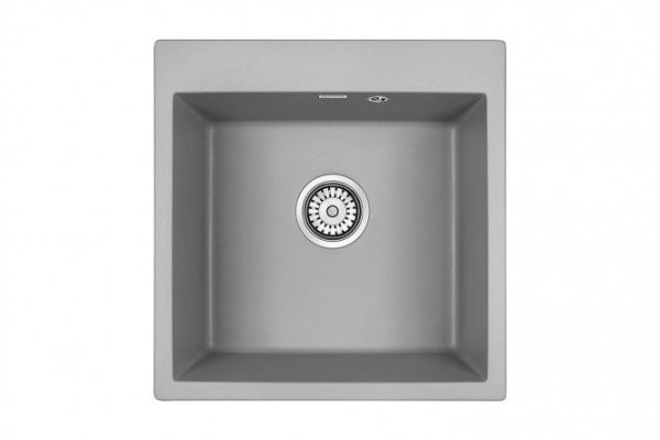 Мойка врезная PAULMARK Praktisch PM105152-GRM 51х52х20 см