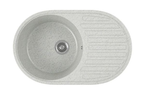 Мойка врезная GreenStone GRS-18-310 с крылом 45х72х17.5 см