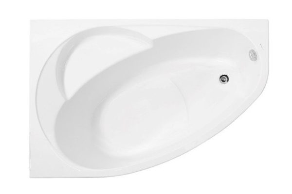 Ванна пристенная VAGNERPLAST Flora VPBA151FLA3LX-04 Left 150x100 см