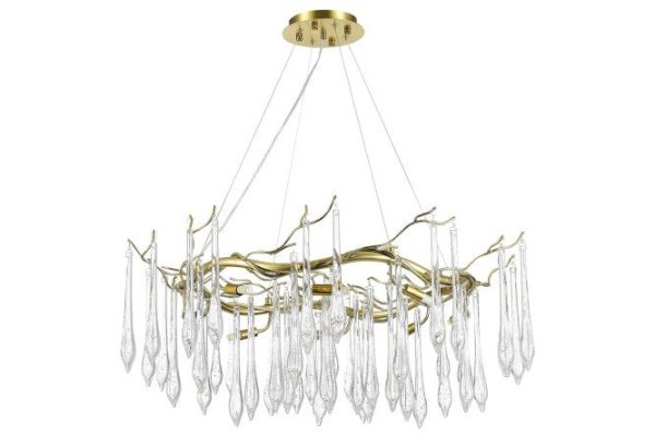 Светильник подвесной ST LUCE Teardrops 18 кв.м., 80х40х80 см, G9