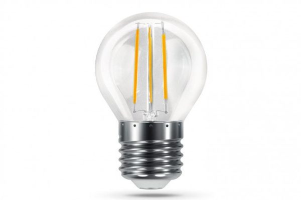 Лампа светодиодная CAMELION LED7-G45 7W, E27, Тёплый свет