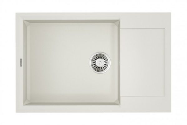 Мойка врезная с крылом OMOIKIRI Sakaime 78-LB-WH 4993903, белый 78х50х20 см