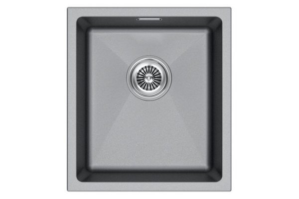 Мойка врезная PAULMARK Lumi 41UNI IT-GRANIT LU41-GRM 41х46х21 см