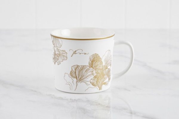 Кружка Flora 370 мл, Фарфор