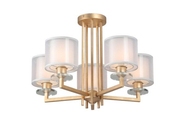 Люстра VITALUCE V3069-8/5PL 15 кв.м., 59x44x59 см, E14