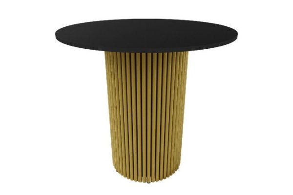 Стол Trubis Wood с трубчатым подстольем 80х75х80 см