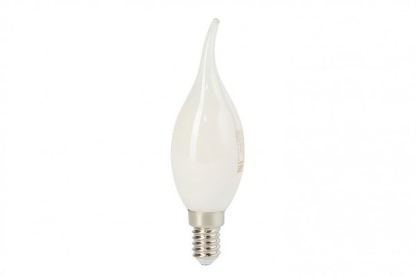 Лампа светодиодная Gauss Filament Свеча на ветру OPAL 420lm 5W, E14, Тёплый