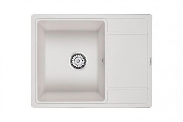 Мойка врезная с крылом PAULMARK Weimar PM216550-WH 65х50х20 см