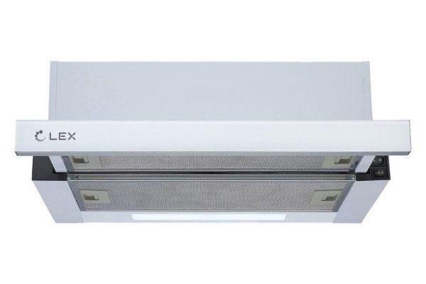 Вытяжка LEX Hermes G 600 White цвет белый, 60х16х28 см