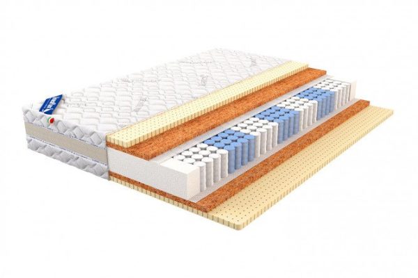Матрас пружинный Lineaflex Massimo 200х200 см