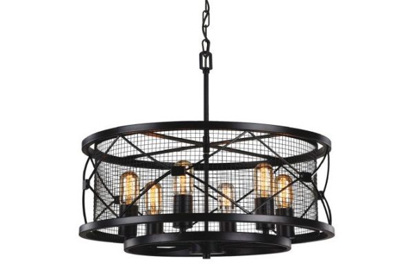 Люстра подвесная FAVOURITE Mesh 18 кв.м., 58х169х58 см, E27