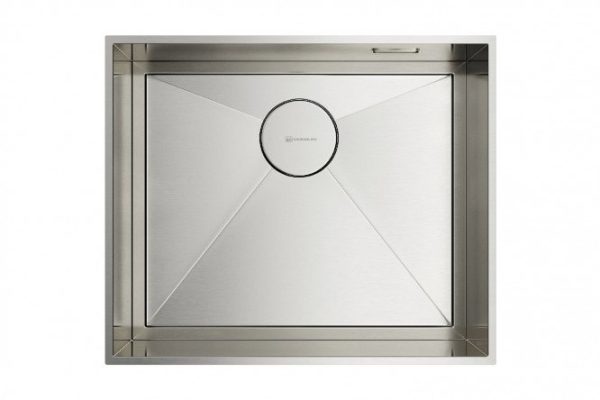Мойка-дно врезная OMOIKIRI Kasen 53-INT-IN 4993304, нержавеющая сталь 53х46х17.5 см