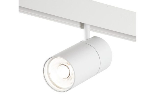 Светильник трековый поворотный магнитный LED VITALUCE VT0200012 8 м², 7x19.5x12 см, LED