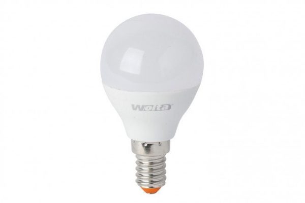 Лампа светодиодная Wolta 25S45GL7.5E14 7W, E14, Холодный