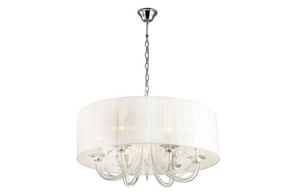 Люстра подвесная FAVOURITE Snow 12 кв.м., 65х130х65 см, E14