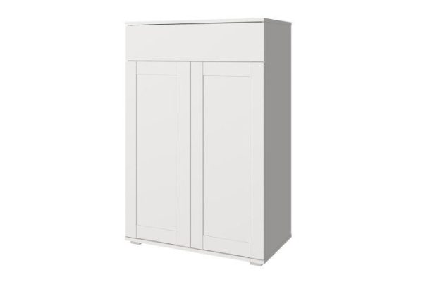 Тумба Оскар Скаген 75х112,4х41,6 см, белый фасадный, белый