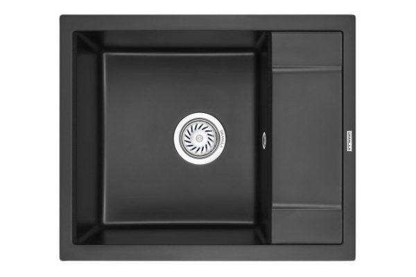 Мойка врезная с крылом GRANULA 6002 60х50х20 см