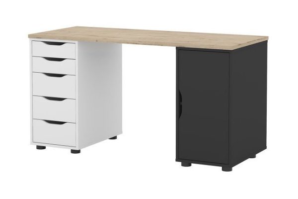 Письменный стол Alexys 140 с 2 тумбами