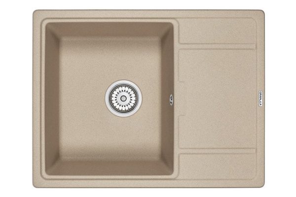 Мойка врезная с крылом GRANULA 6503 65х50х20 см