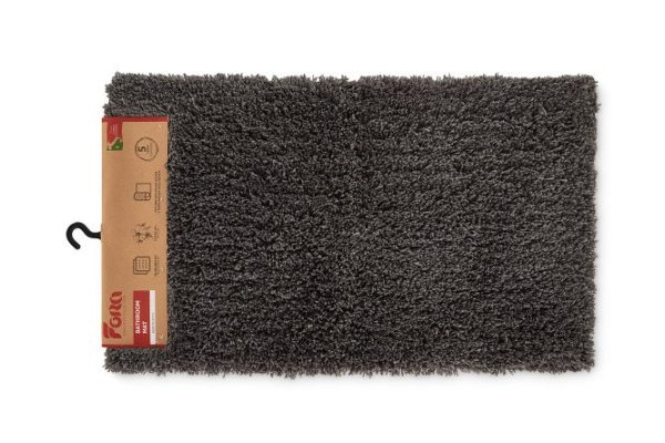 Коврик для ванной комнаты Fluffy 60x100 см, Микрофибра