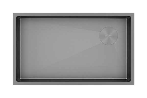 Мойка врезная Next-Skew 74 UNI PM887444-MG 77х44х20 см