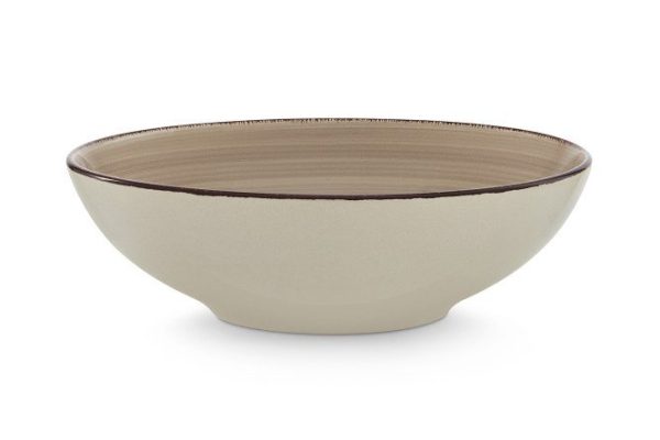 Тарелка суповая EVIO Bermuda Cappuccino Керамика, 18 см