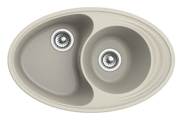 Мойка врезная EWIGSTEIN Elegant EW-E-W90KF с крылом 82х52х19 см
