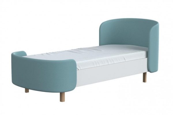 Кровать подростковая Kidi Soft 80х200 см цвет белый, бирюзовый