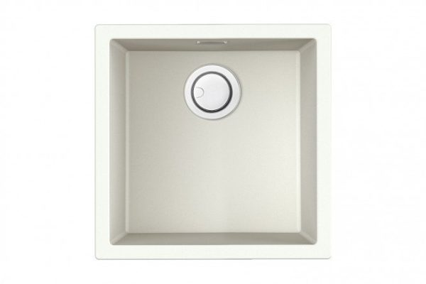 Мойка врезная OMOIKIRI Yamakawa 45-U/I-WH 4993784, белый 45.6х45.6х20 см