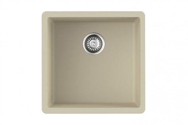 Мойка врезная OMOIKIRI Bosen 44-U-BE 4993596, ваниль 44х44х19 см
