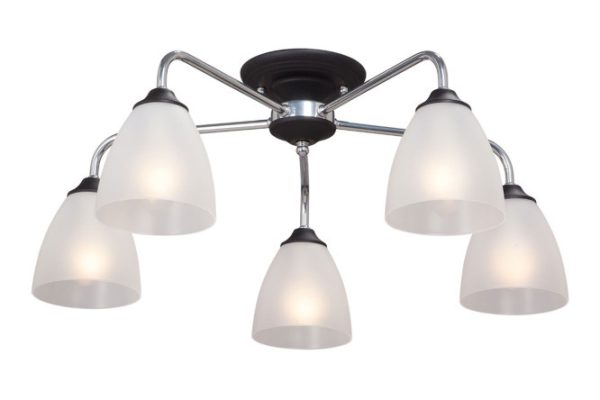 Люстра V3946-1/5PL 15 кв.м., 61x23.5x61 см, E14