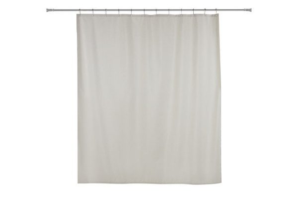 Штора для ванной комнаты Linen Полиэстер, 180x200 см