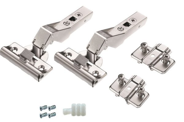 Комплект петель Titus T-type glissando 701-0E56-650-00-K01 с доводчиком