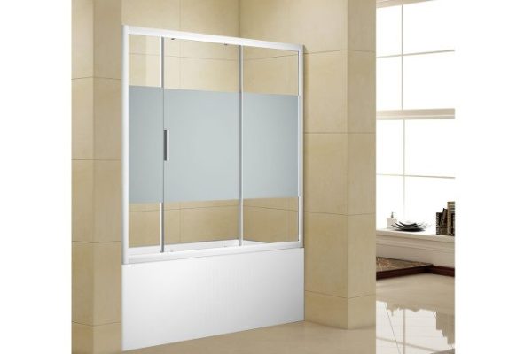 Шторка для ванны на поддон AQUANET Practic AE10-B-150H150U-CP