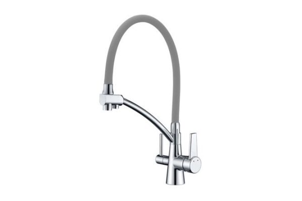 Смеситель для кухни G4398-17 с гибким изливом