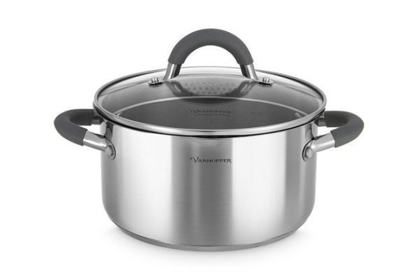 Кастрюля с крышкой VANHOPPER Stella 3.3 л