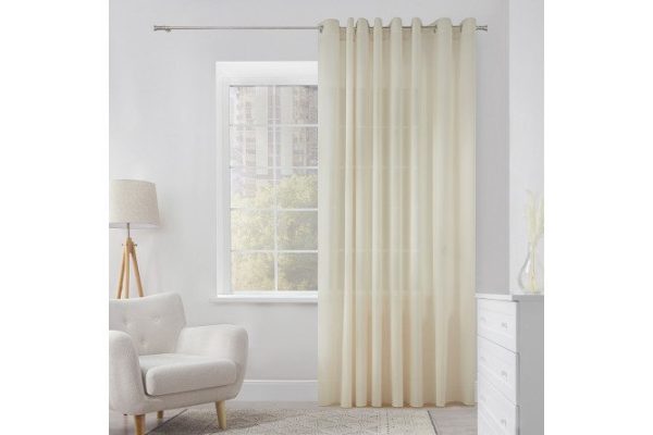 Тюль ESTUDI BLANCO Sahar 300х280 см, 1 шт., цвет экрю
