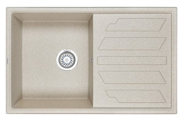 Мойка врезная с крылом GRANULA Granula 8002 79х50х20 см