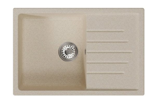 Мойка врезная с крылом MIXLINE ML-GM19 551985 75х50х22 см
