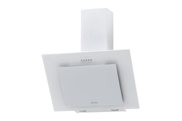 Вытяжка KRONAsteel Vierkant 600 KRHD176 WHITE PB цвет белый, 59.7х37х36 см
