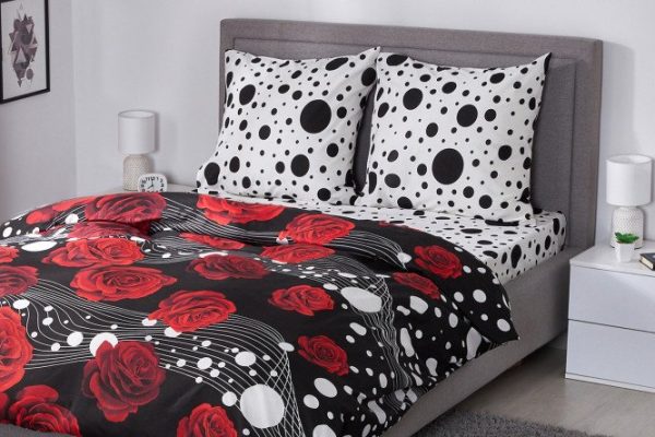 Комплект постельного белья MICASA Ivonn Бязь 180х220 см, 2 спальный