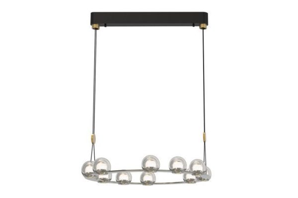 Люстра подвесная FAVOURITE Rosio 28 кв.м., LED, 68 см