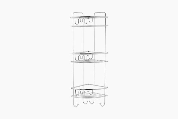 Полка угловая 3-ярусная BERKRAFT 86776-001A 21x71x21 см